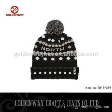 2016 Hot Sell Colorful Hip Hop Beanies Knitted Beanie / Custom Beanie Hats / hiver tricoté chapeau